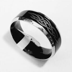 New stainless steel ring size‎ 9